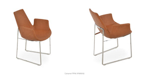 Eiffel Arm Sled Chair - comfortable dining experience | Image 27 | InSTYLE Home & Rugs