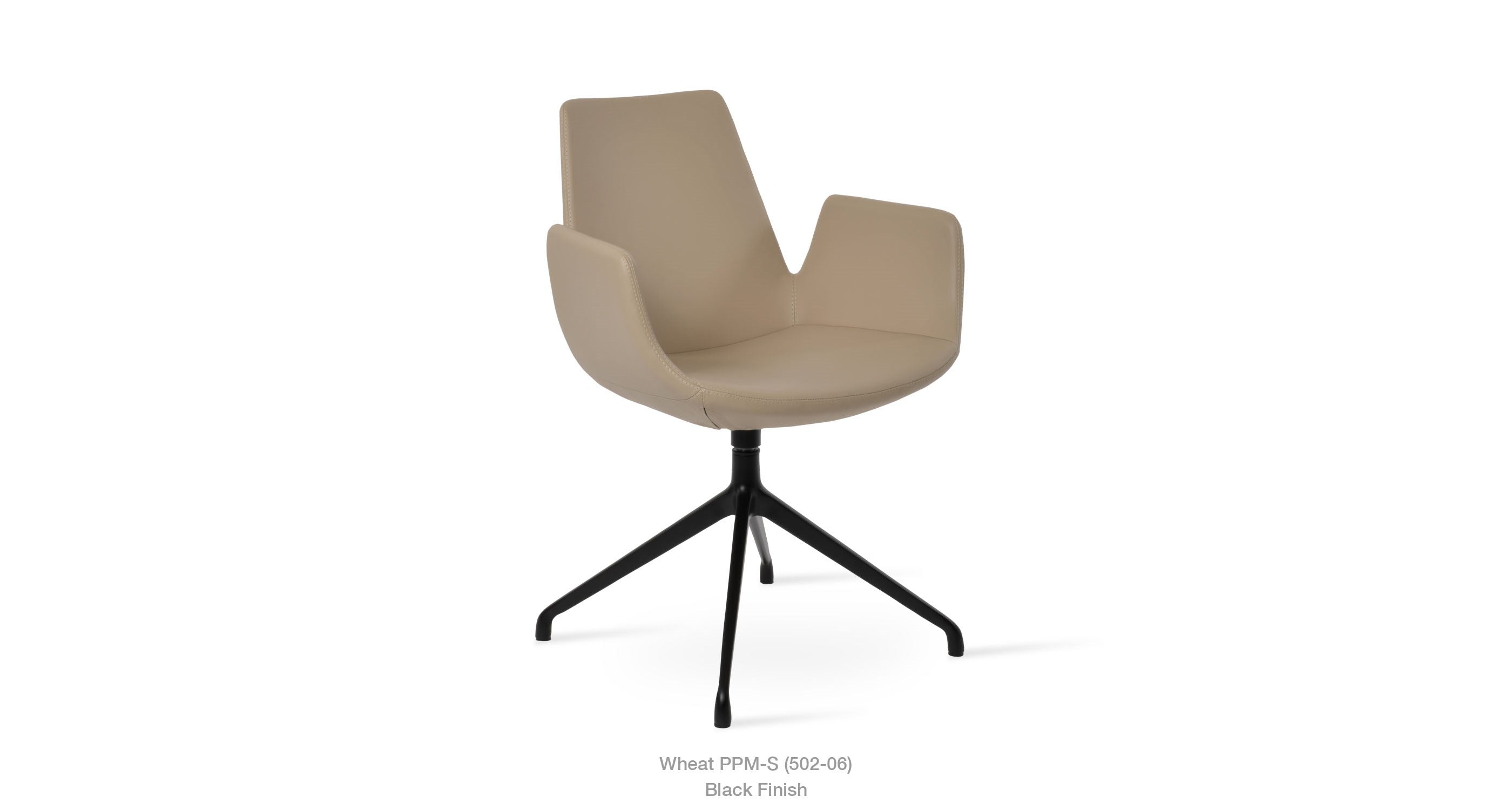 Eiffel Arm Spider Swivel Chair - comfortable seating for dining and office spaces | Image 20 | InSTYLE Home & Rugs