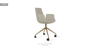 Eiffel Arm Spider Swivel Chair - comfortable seating for dining and office spaces | Image 23 | InSTYLE Home & Rugs