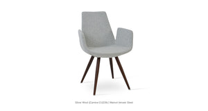 Eiffel Arm Star Chair - comfortable seating for dining and office spaces | Image 2 | InSTYLE Home & Rugs