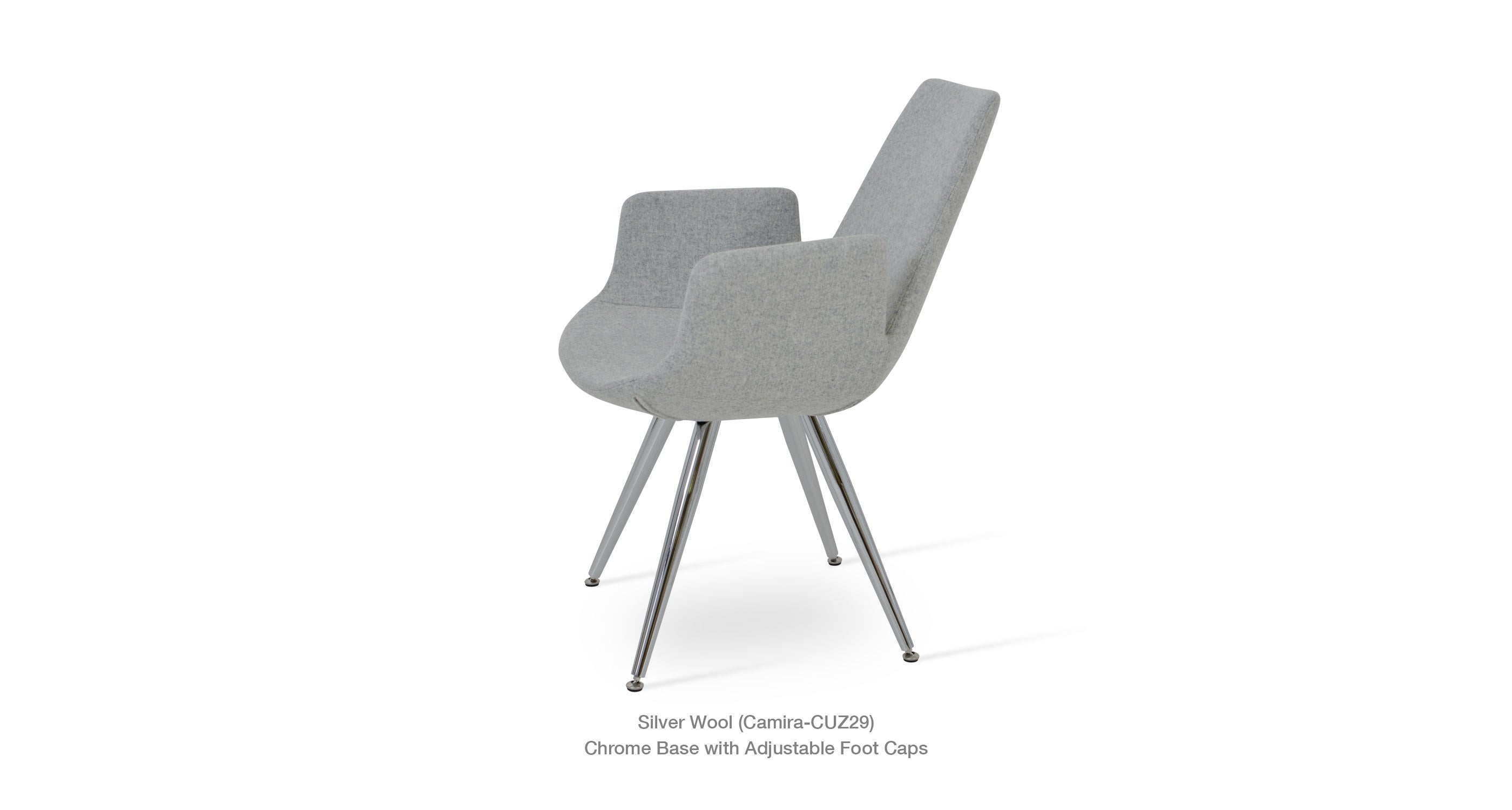 Eiffel Arm Star Chair - comfortable seating for dining and office spaces | Image 3 | InSTYLE Home & Rugs