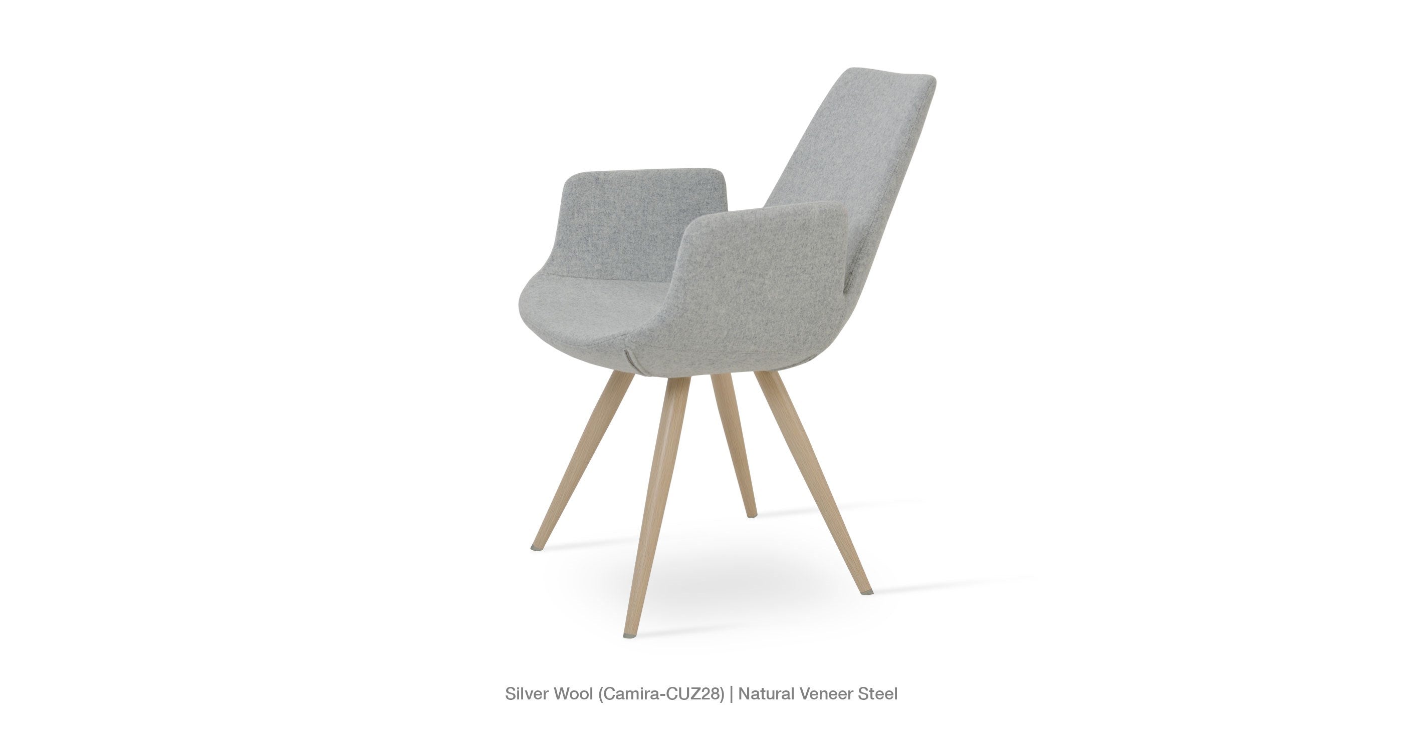 Eiffel Arm Star Chair - comfortable seating for dining and office spaces | Image 5 | InSTYLE Home & Rugs