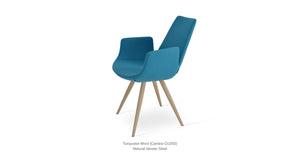 Eiffel Arm Star Chair - comfortable seating for dining and office spaces | Image 6 | InSTYLE Home & Rugs