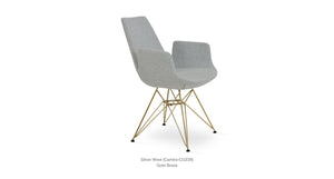 Eiffel Arm Tower Chair - durable construction for long-lasting use | Image 1 | InSTYLE Home & Rugs