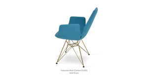 Eiffel Arm Tower Chair - durable construction for long-lasting use | Image 4 | InSTYLE Home & Rugs