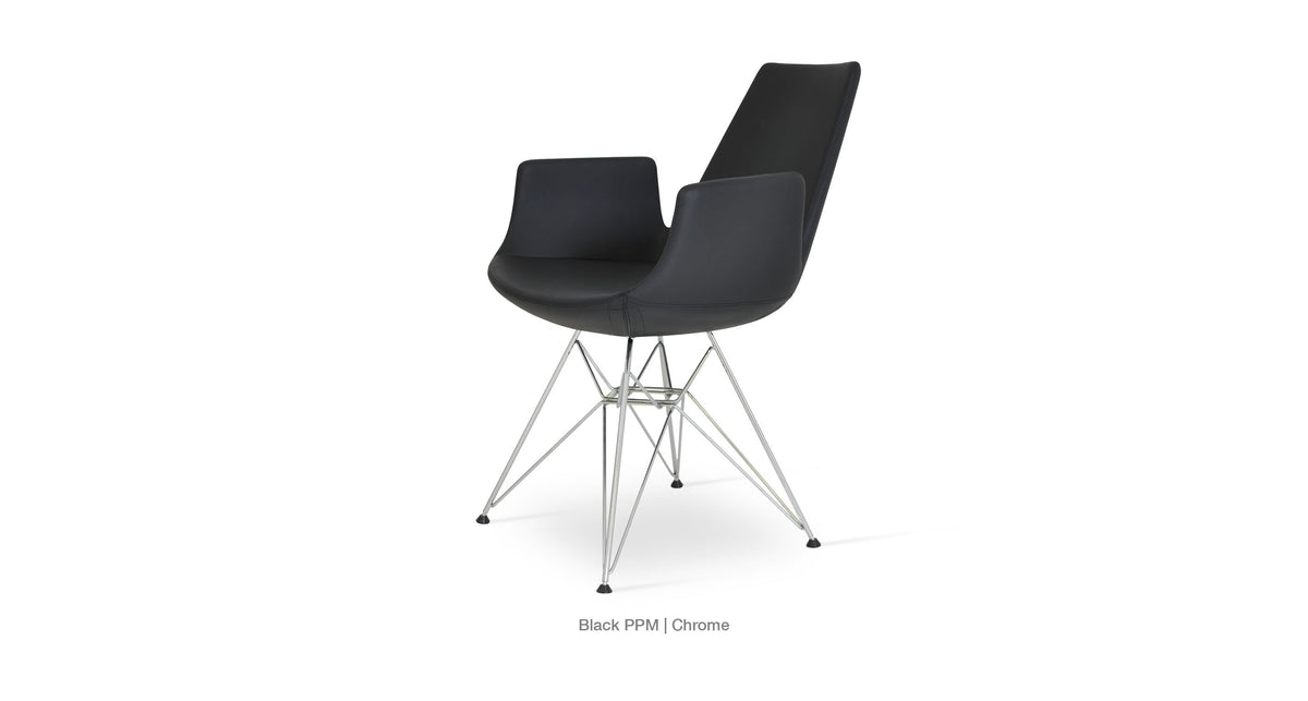 Eiffel Arm Tower Chair - durable construction for long-lasting use | Image 5 | InSTYLE Home & Rugs