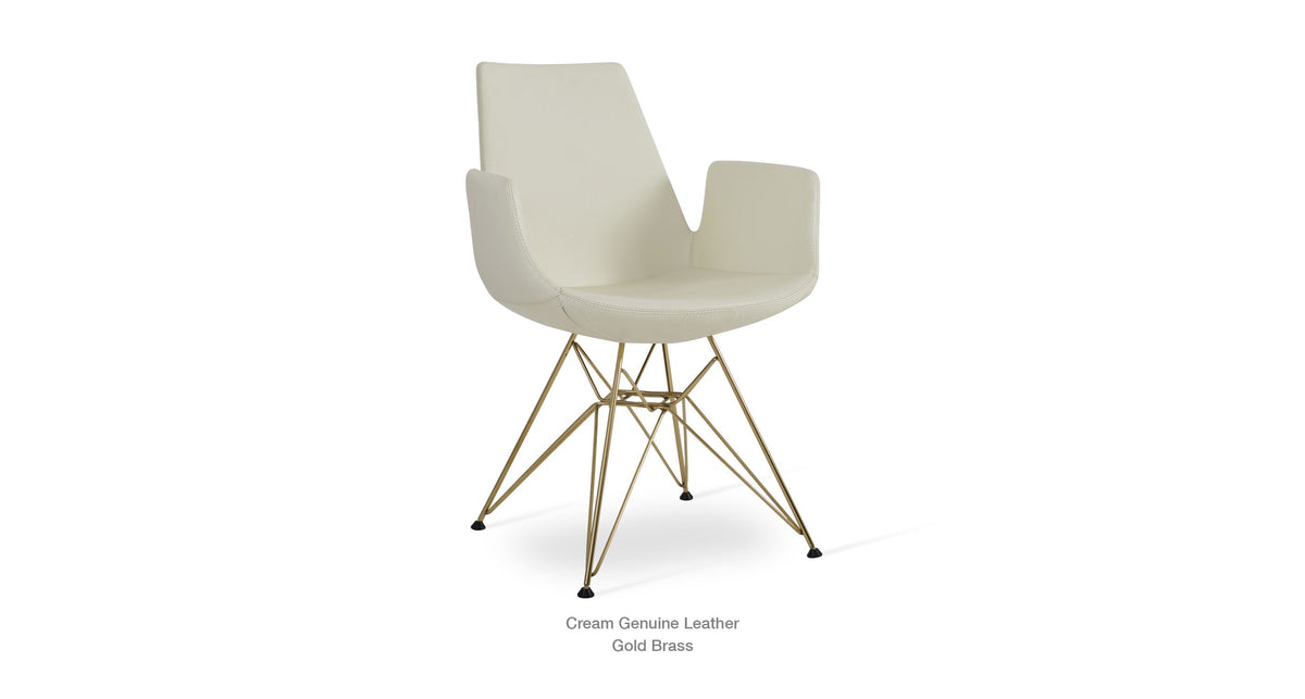 Eiffel Arm Tower Chair - durable construction for long-lasting use | Image 7 | InSTYLE Home & Rugs