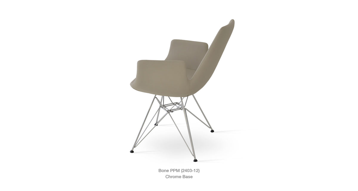 Eiffel Arm Tower Chair - durable construction for long-lasting use | Image 10 | InSTYLE Home & Rugs
