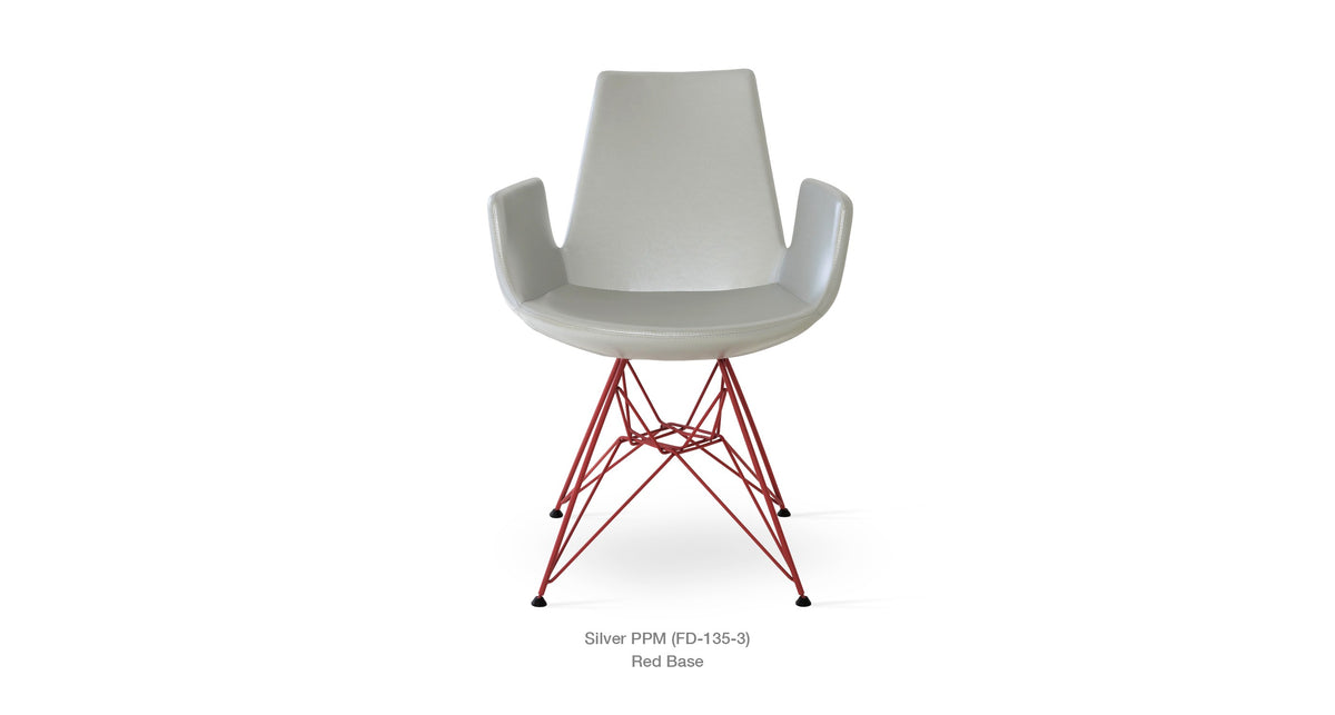 Eiffel Arm Tower Chair - durable construction for long-lasting use | Image 11 | InSTYLE Home & Rugs