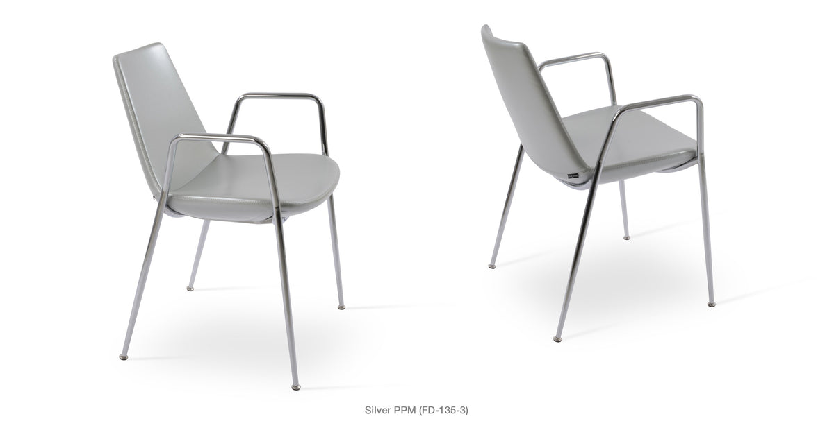 Eiffel Classy Arm Metal Chair - variety of styles from classic to contemporary | Image 17 | InSTYLE Home & Rugs