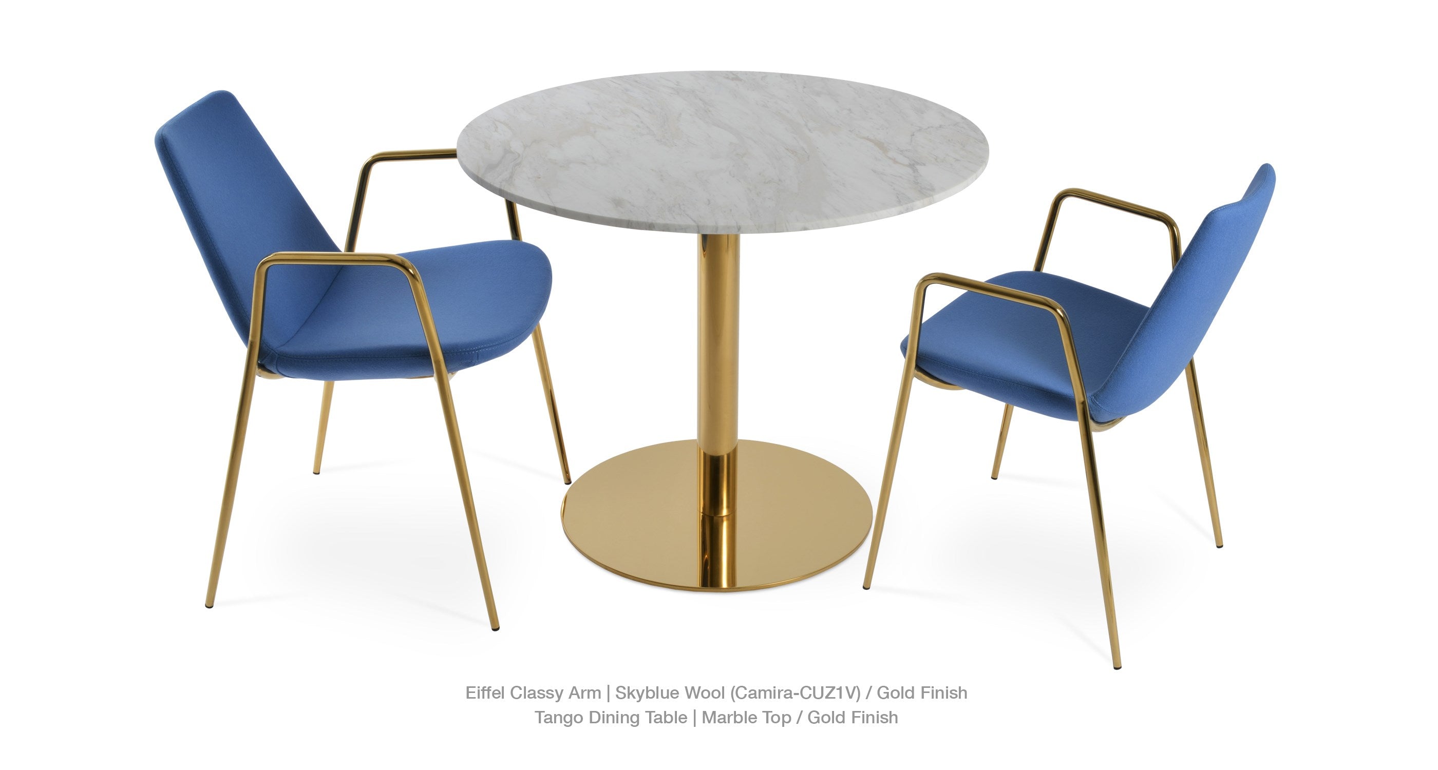 Eiffel Classy Arm Metal Chair - variety of styles from classic to contemporary | Image 54 | InSTYLE Home & Rugs