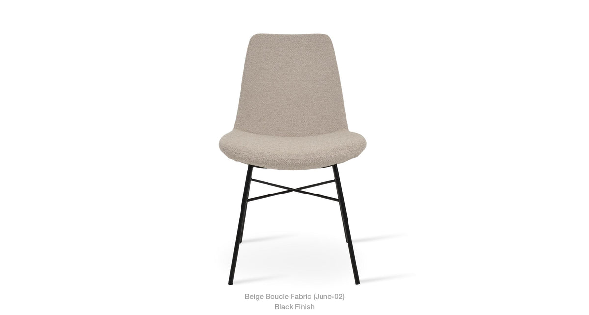 Eiffel Cross Chair - durable construction for long-lasting use | Image 6 | InSTYLE Home & Rugs