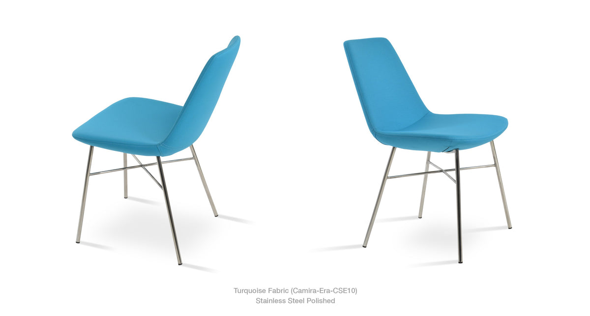 Eiffel Cross Chair - durable construction for long-lasting use | Image 9 | InSTYLE Home & Rugs