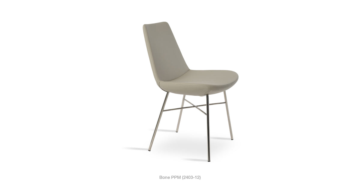 Eiffel Cross Chair - durable construction for long-lasting use | Image 23 | InSTYLE Home & Rugs