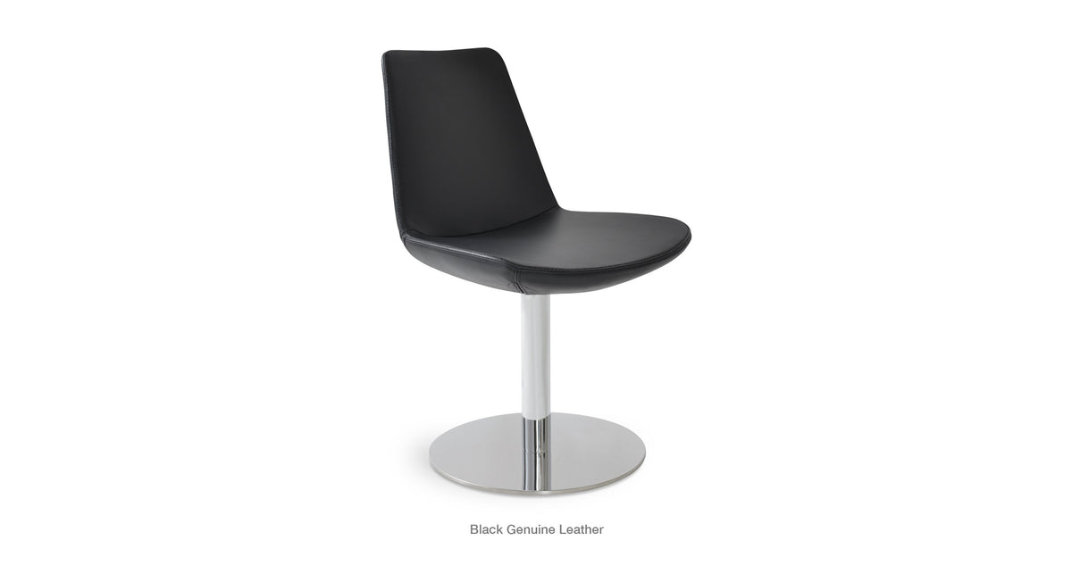 Eiffel Round Chair - comfortable seating for dining and office spaces | Image 10 | InSTYLE Home & Rugs