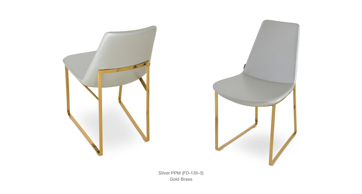 Eiffel Sled Chair - stylish chairs for any table | Image 19 | InSTYLE Home & Rugs