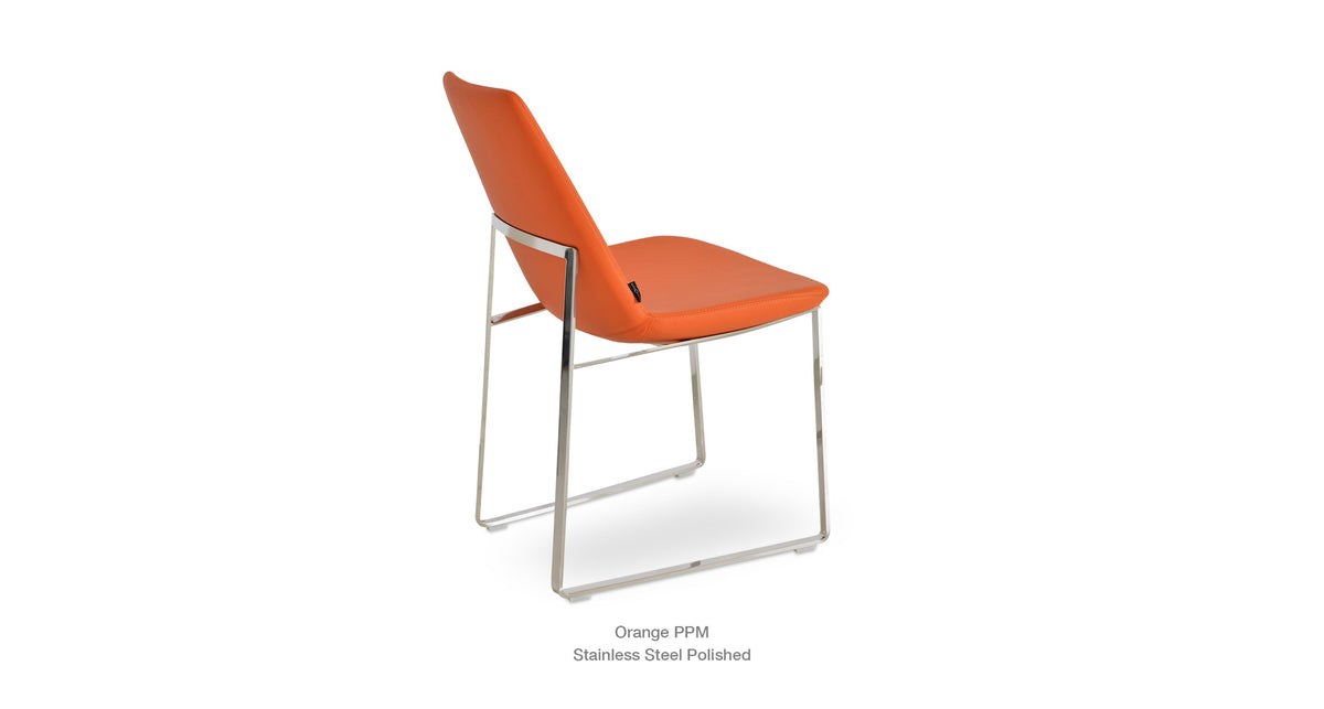Eiffel Sled Chair - stylish chairs for any table | Image 31 | InSTYLE Home & Rugs