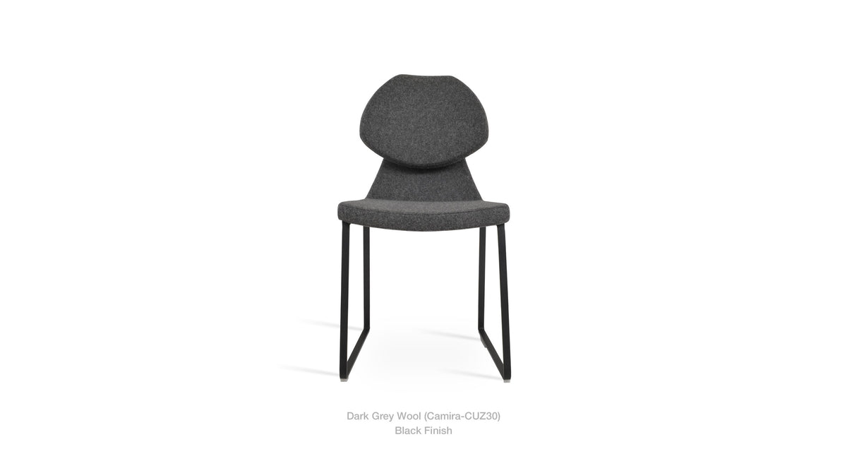 Gakko Sled Chair - stylish chairs for any table | Image 3 | InSTYLE Home & Rugs