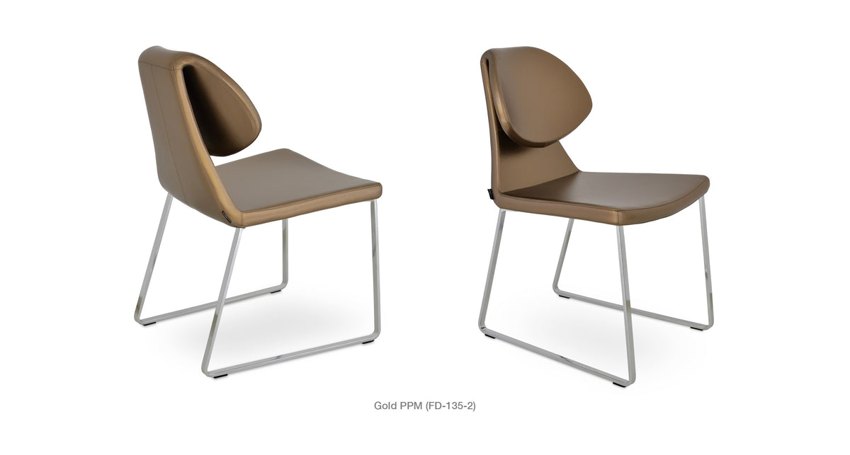 Gakko Sled Chair - stylish chairs for any table | Image 22 | InSTYLE Home & Rugs