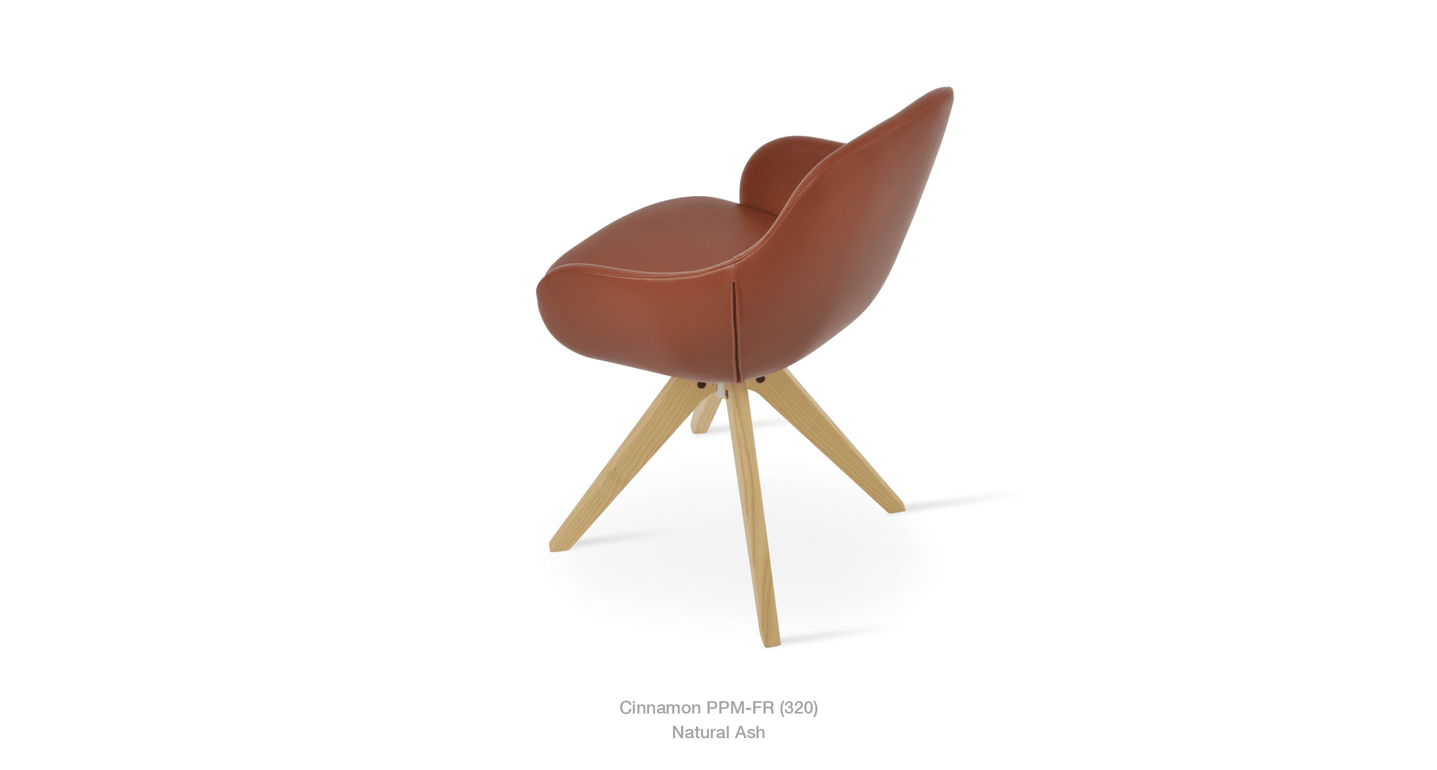 Gazel Arm Pyramid Swivel Chair - comfortable seating for dining and office spaces | Image 9 | InSTYLE Home & Rugs