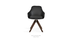 Gazel Arm Pyramid Swivel Chair - comfortable seating for dining and office spaces | Image 14 | InSTYLE Home & Rugs