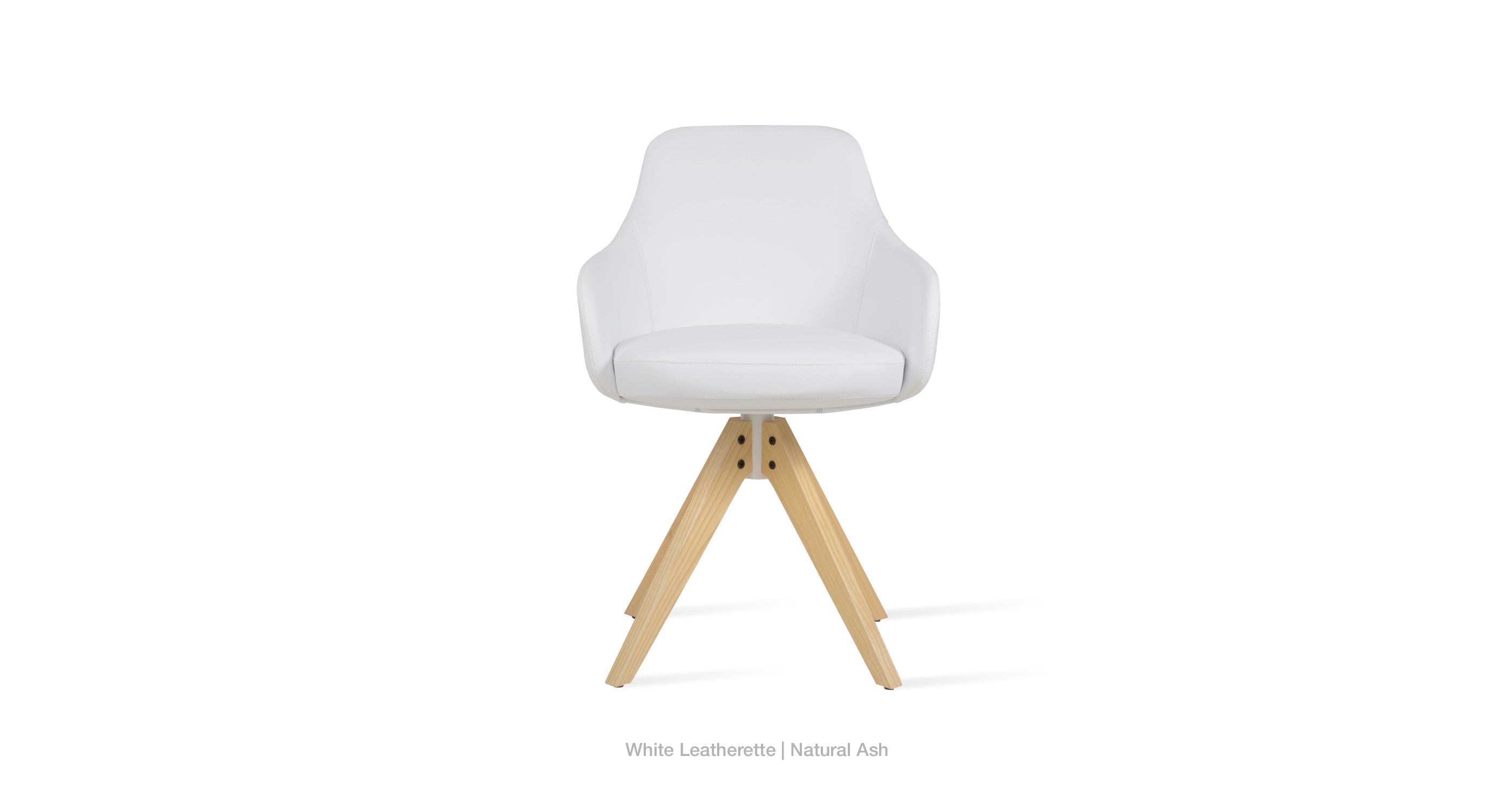 Gazel Arm Pyramid Swivel Chair - comfortable seating for dining and office spaces | Image 19 | InSTYLE Home & Rugs