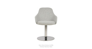 Gazel Arm Round Chair - comfortable seating for dining and office spaces | Image 15 | InSTYLE Home & Rugs