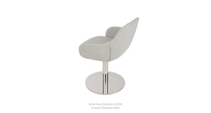 Gazel Arm Round Chair - comfortable seating for dining and office spaces | Image 17 | InSTYLE Home & Rugs