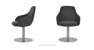 Gazel Arm Round Chair - comfortable seating for dining and office spaces | Image 18 | InSTYLE Home & Rugs