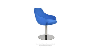 Gazel Arm Round Chair - comfortable seating for dining and office spaces | Image 19 | InSTYLE Home & Rugs
