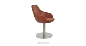 Gazel Arm Round Chair - comfortable seating for dining and office spaces | Image 26 | InSTYLE Home & Rugs