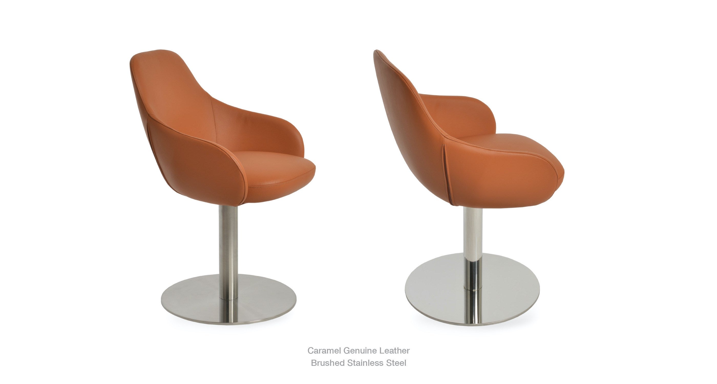 Gazel Arm Round Chair - comfortable seating for dining and office spaces | Image 28 | InSTYLE Home & Rugs