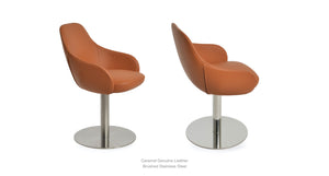 Gazel Arm Round Chair - comfortable seating for dining and office spaces | Image 28 | InSTYLE Home & Rugs