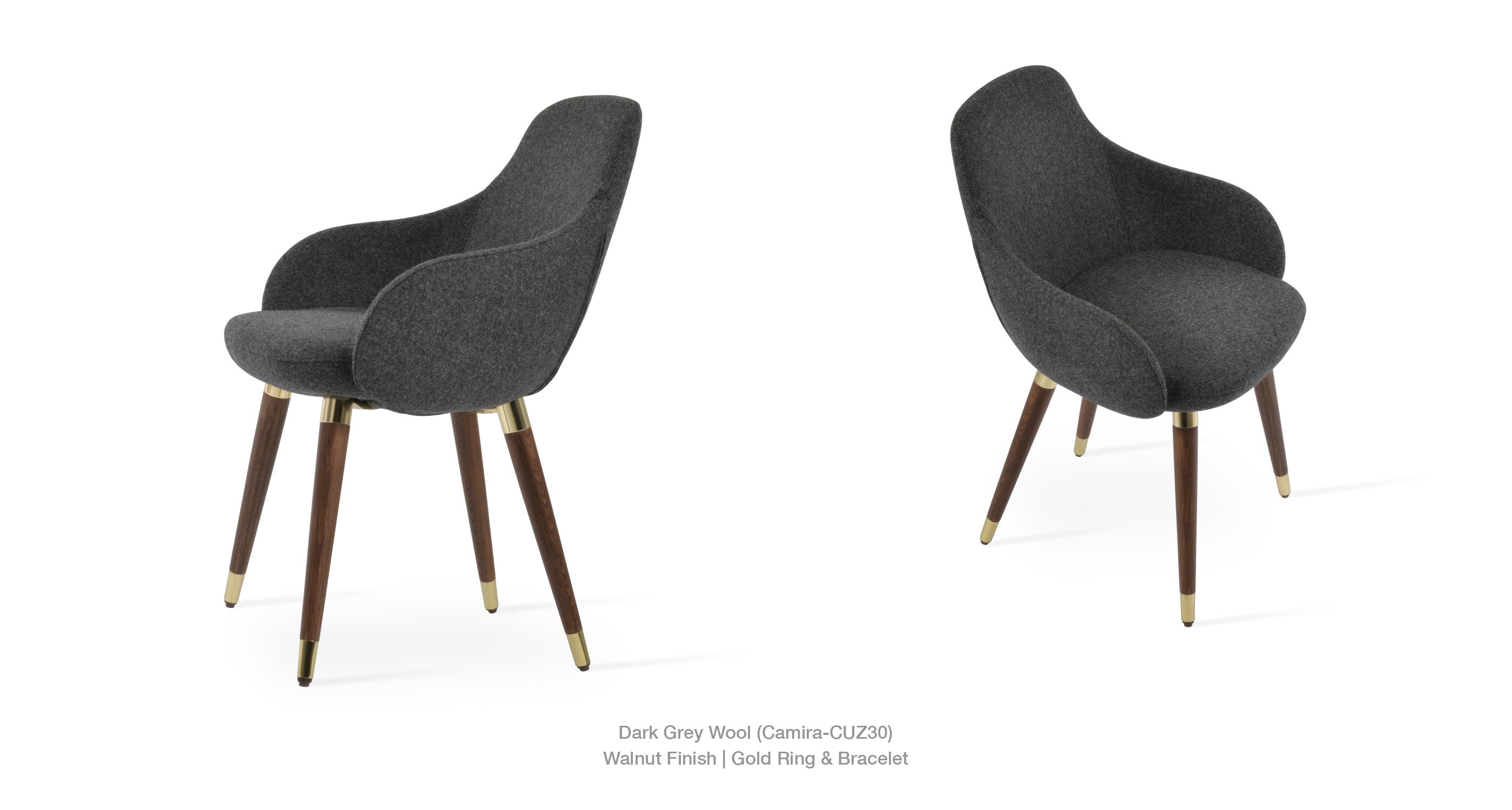 Gazel Arm Wood Chair - comfortable seating for dining and office spaces | Image 24 | InSTYLE Home & Rugs