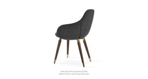 Gazel Arm Wood Chair - comfortable seating for dining and office spaces | Image 25 | InSTYLE Home & Rugs
