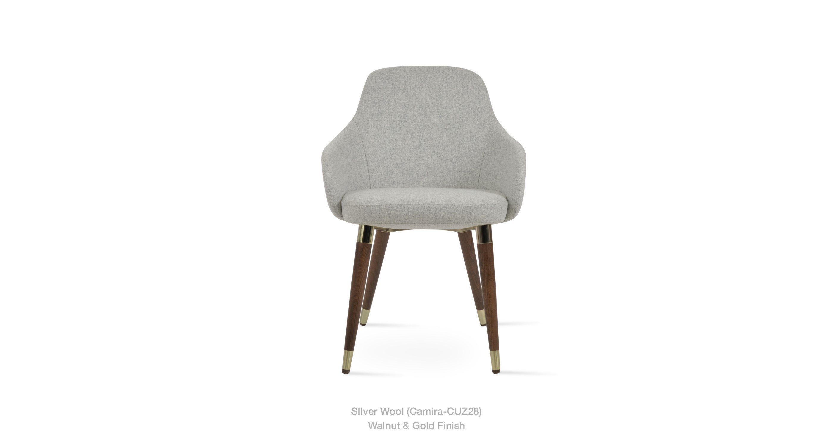 Gazel Arm Wood Chair - comfortable seating for dining and office spaces | Image 26 | InSTYLE Home & Rugs