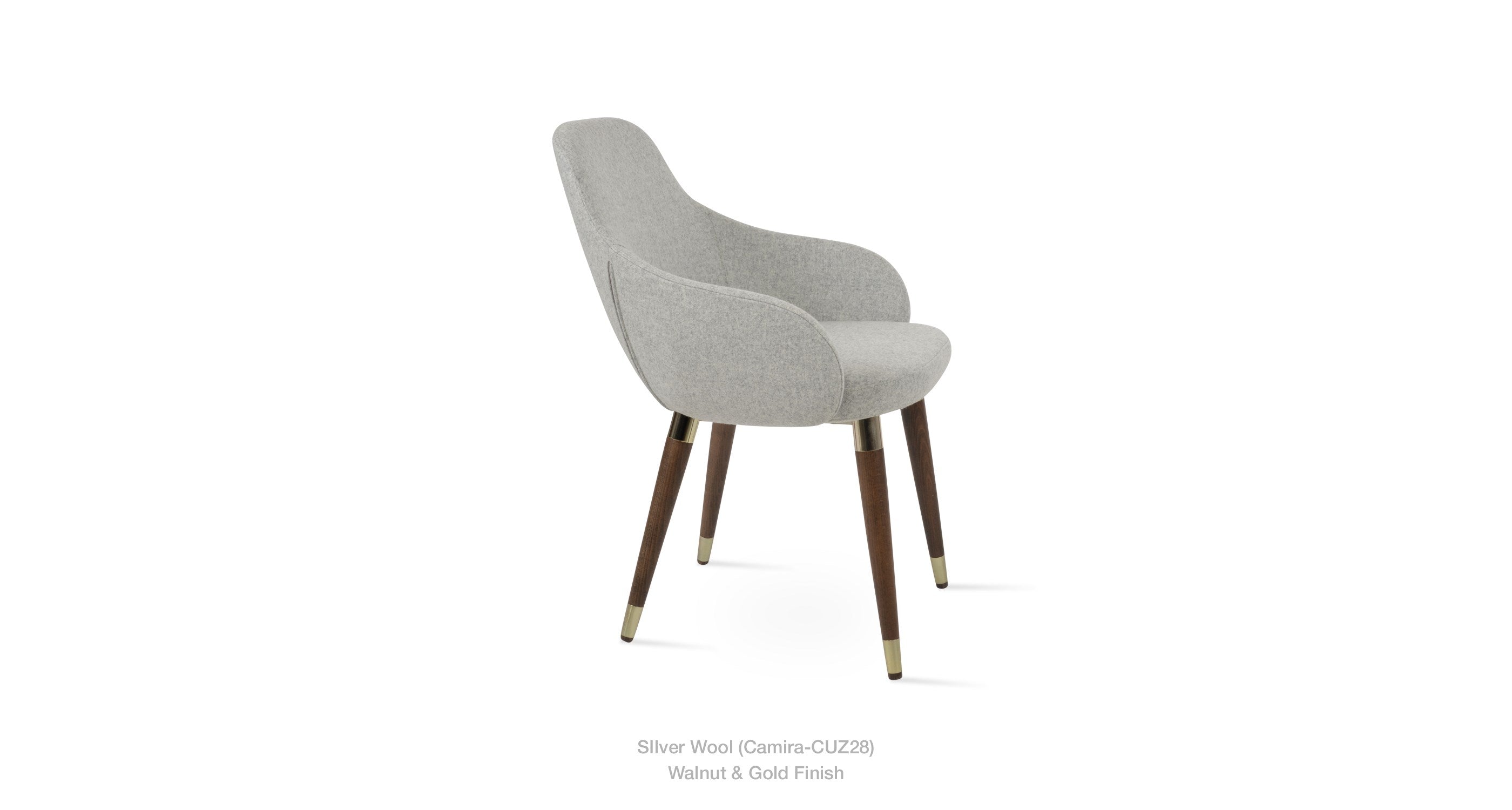 Gazel Arm Wood Chair - comfortable seating for dining and office spaces | Image 27 | InSTYLE Home & Rugs