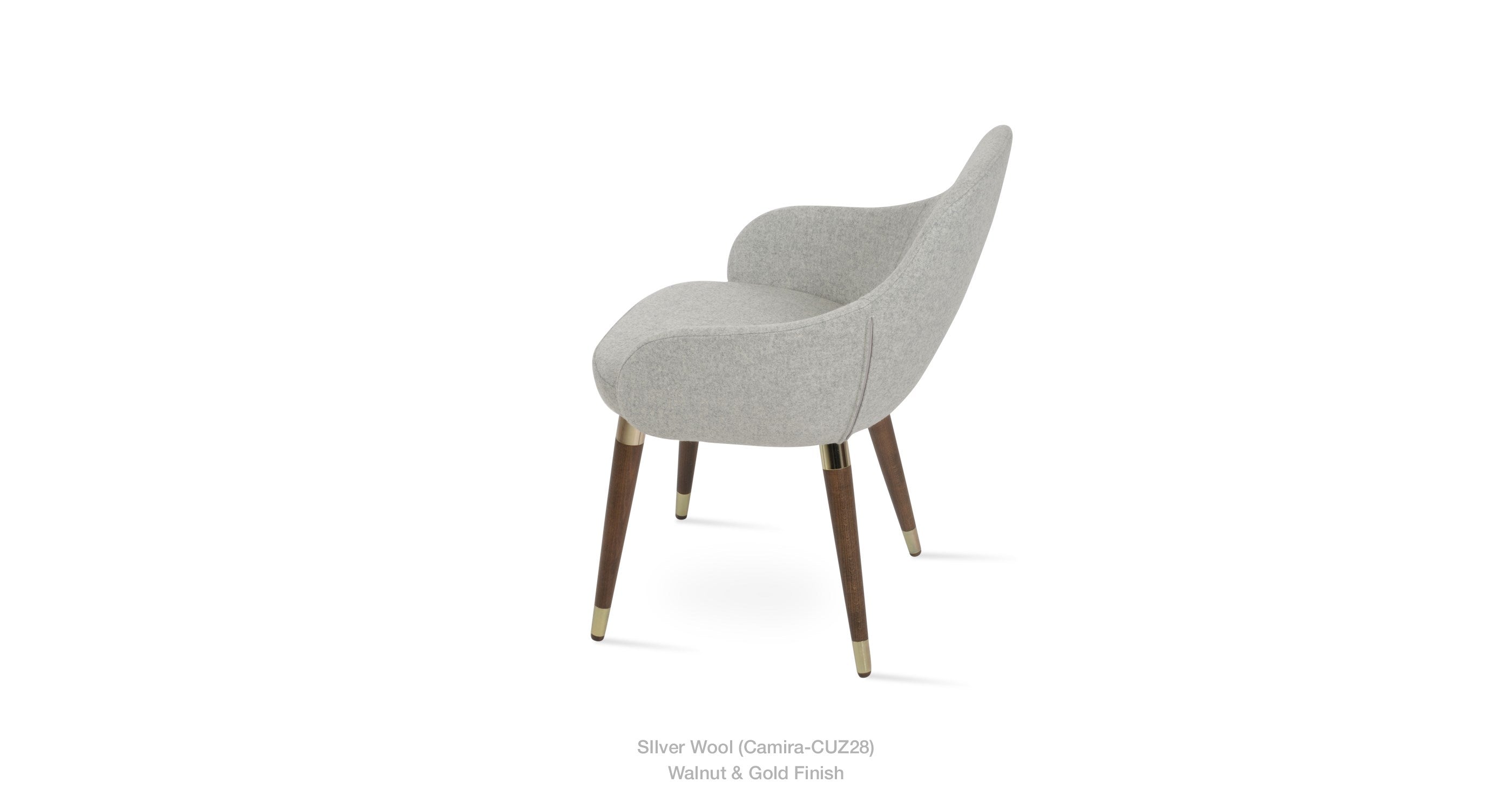 Gazel Arm Wood Chair - comfortable seating for dining and office spaces | Image 28 | InSTYLE Home & Rugs