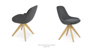 Gazel Pyramid Swivel Chair - comfortable seating for dining and office spaces | Image 19 | InSTYLE Home & Rugs