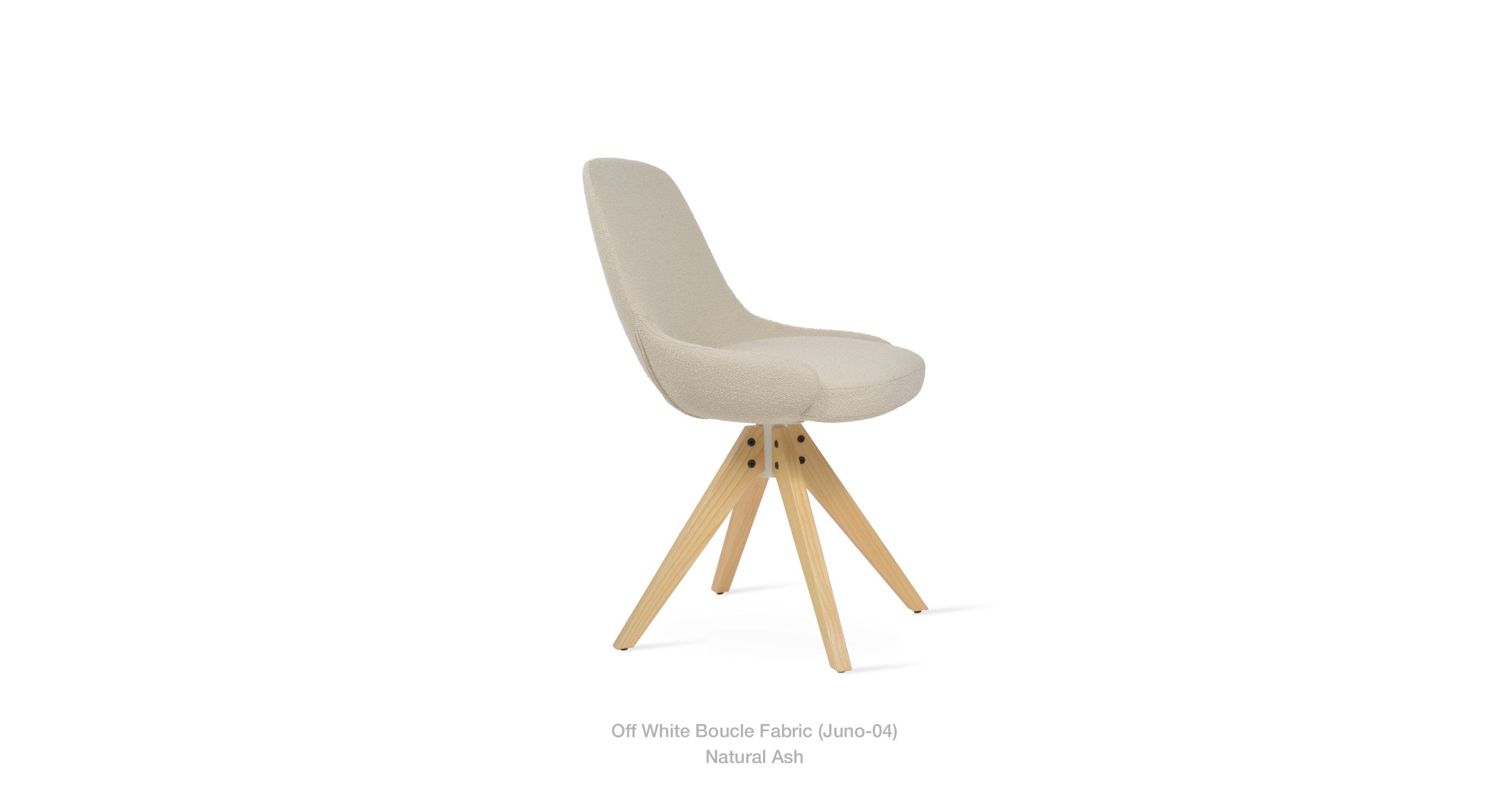 Gazel Pyramid Swivel Chair - comfortable seating for dining and office spaces | Image 24 | InSTYLE Home & Rugs