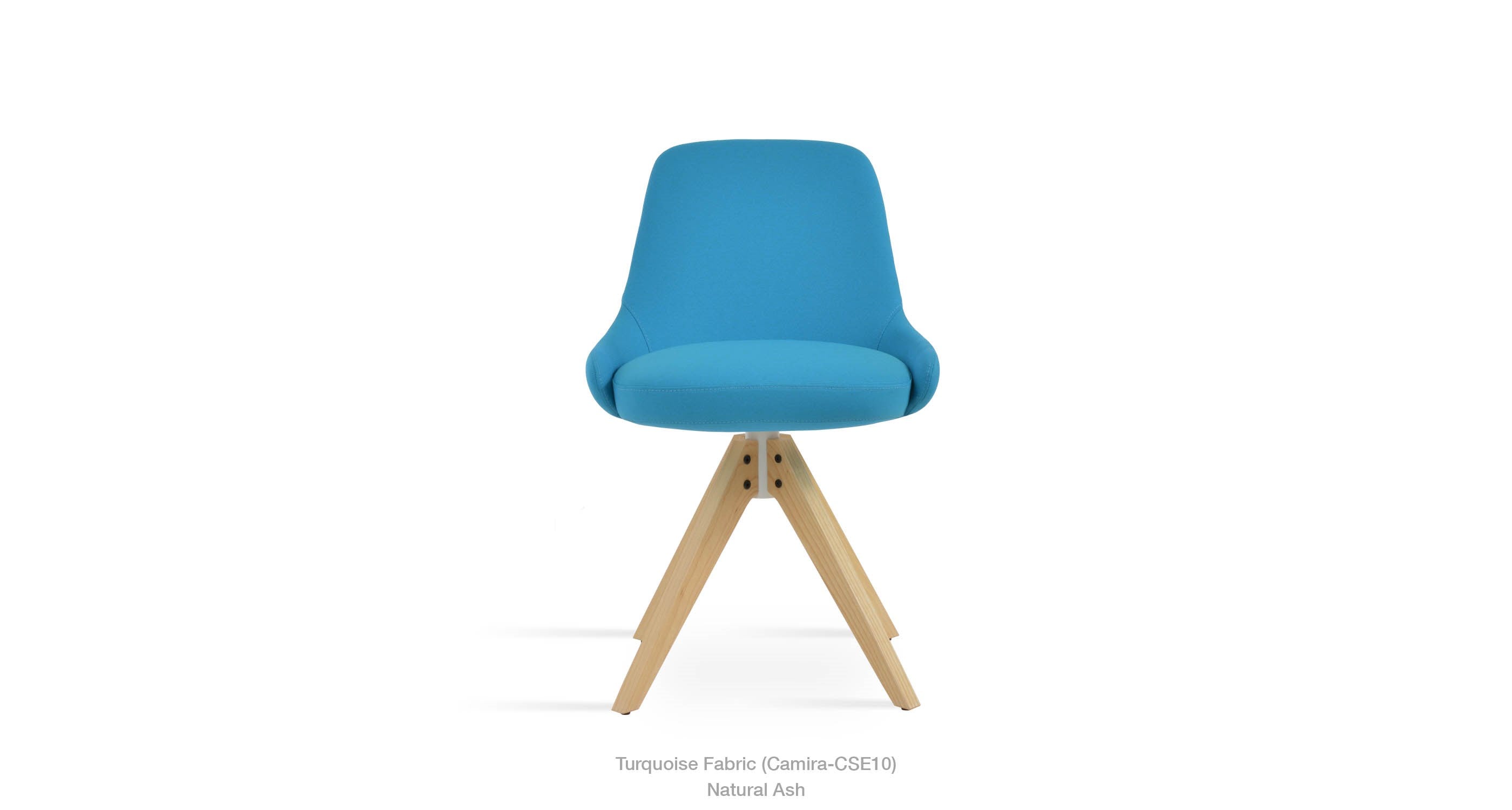 Gazel Pyramid Swivel Chair - comfortable seating for dining and office spaces | Image 25 | InSTYLE Home & Rugs