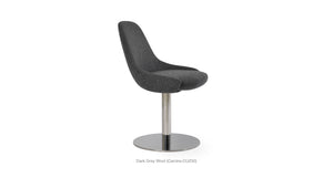 Gazel Round Chair - comfortable seating for dining and office spaces | Image 1 | InSTYLE Home & Rugs