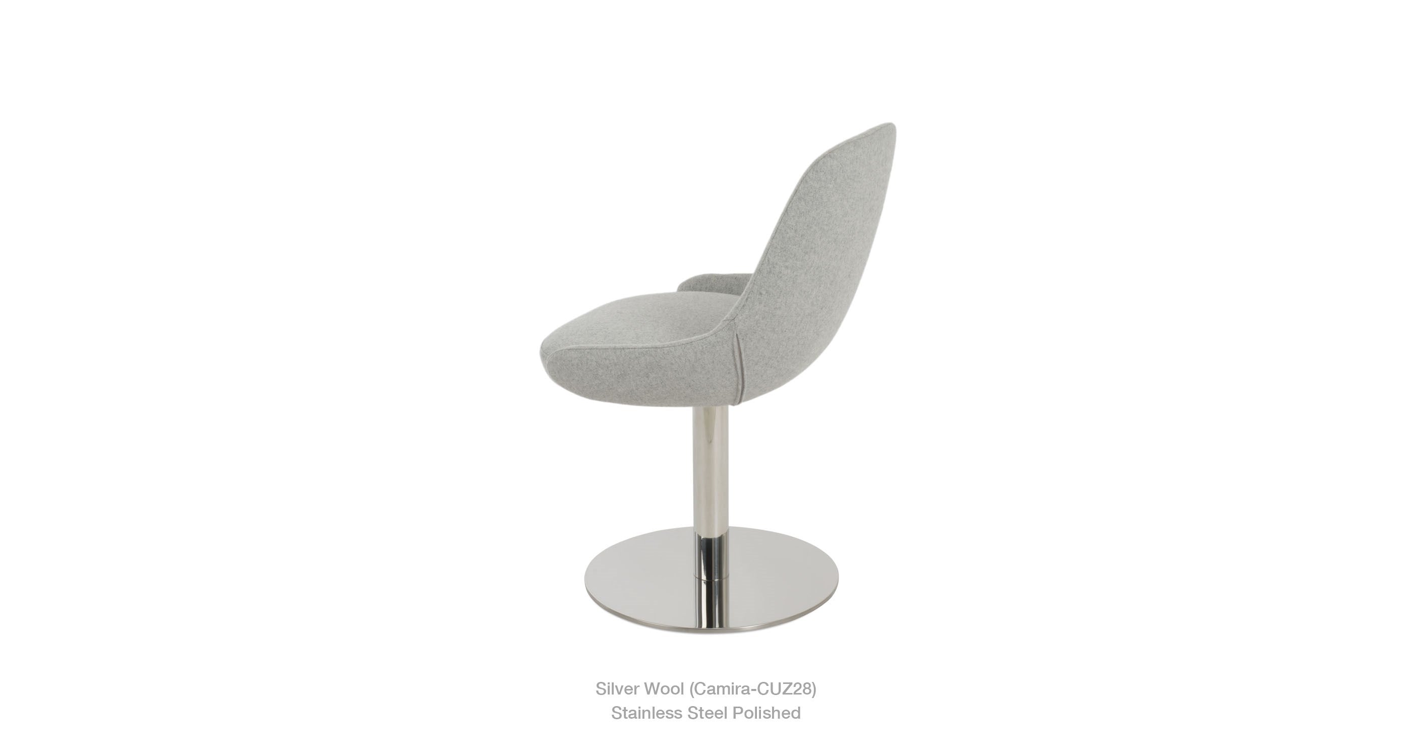 Gazel Round Chair - comfortable seating for dining and office spaces | Image 14 | InSTYLE Home & Rugs