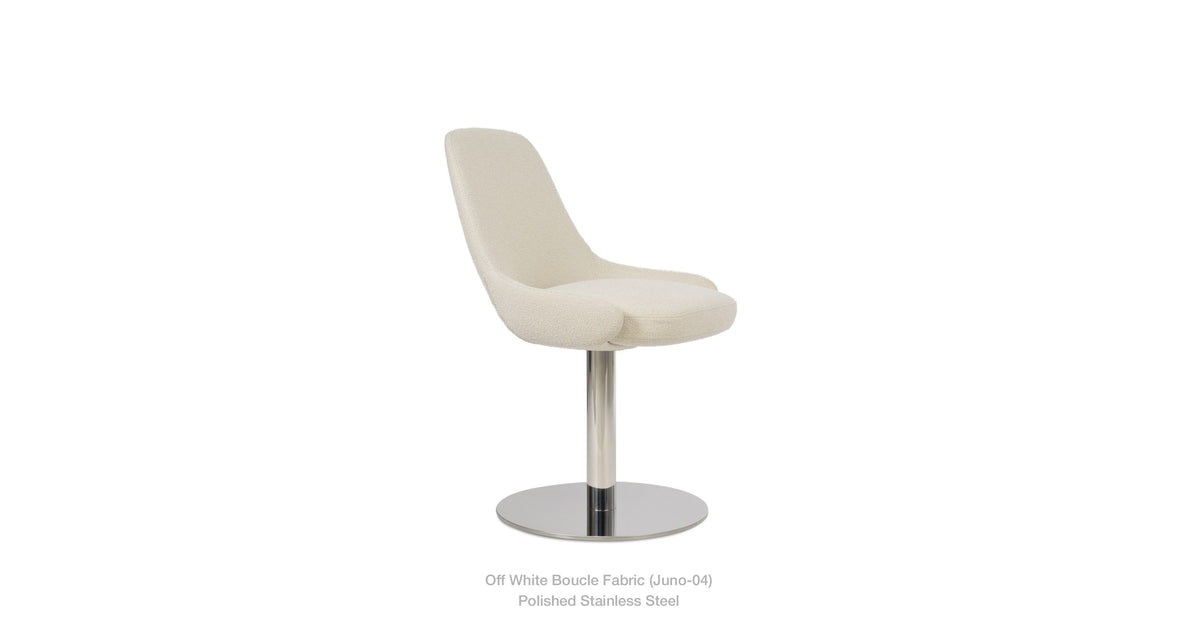 Gazel Round Chair - comfortable seating for dining and office spaces | Image 4 | InSTYLE Home & Rugs