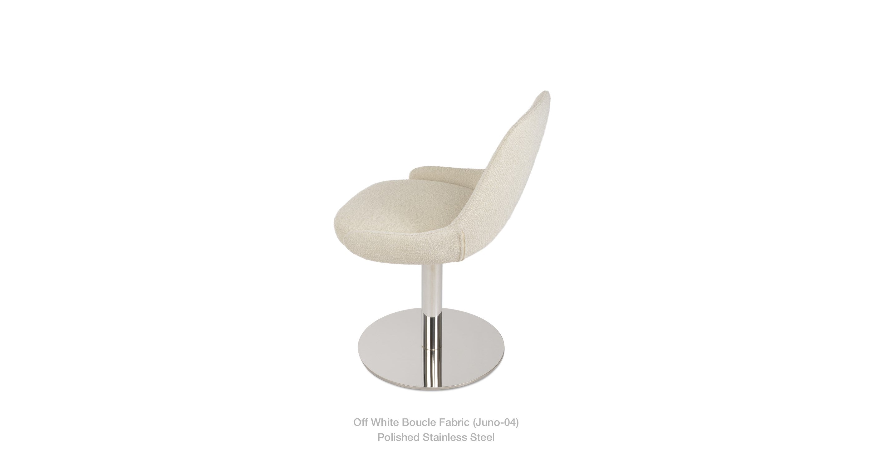 Gazel Round Chair - comfortable seating for dining and office spaces | Image 5 | InSTYLE Home & Rugs