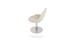Gazel Round Chair - comfortable seating for dining and office spaces | Image 5 | InSTYLE Home & Rugs