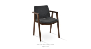 Nevada Wood Arm Chair - durable construction for long-lasting use | Image 18 | InSTYLE Home & Rugs