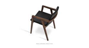 Nevada Wood Arm Chair - durable construction for long-lasting use | Image 28 | InSTYLE Home & Rugs