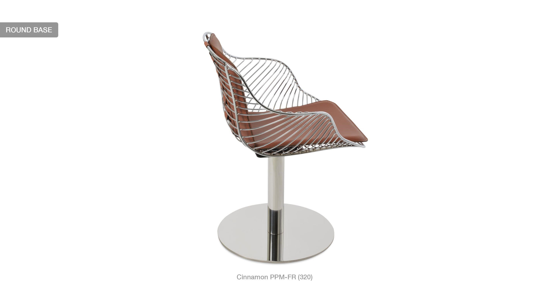 Zebra Spider Swivel Chair - comfortable seating for dining and office spaces | Image 39 | InSTYLE Home & Rugs