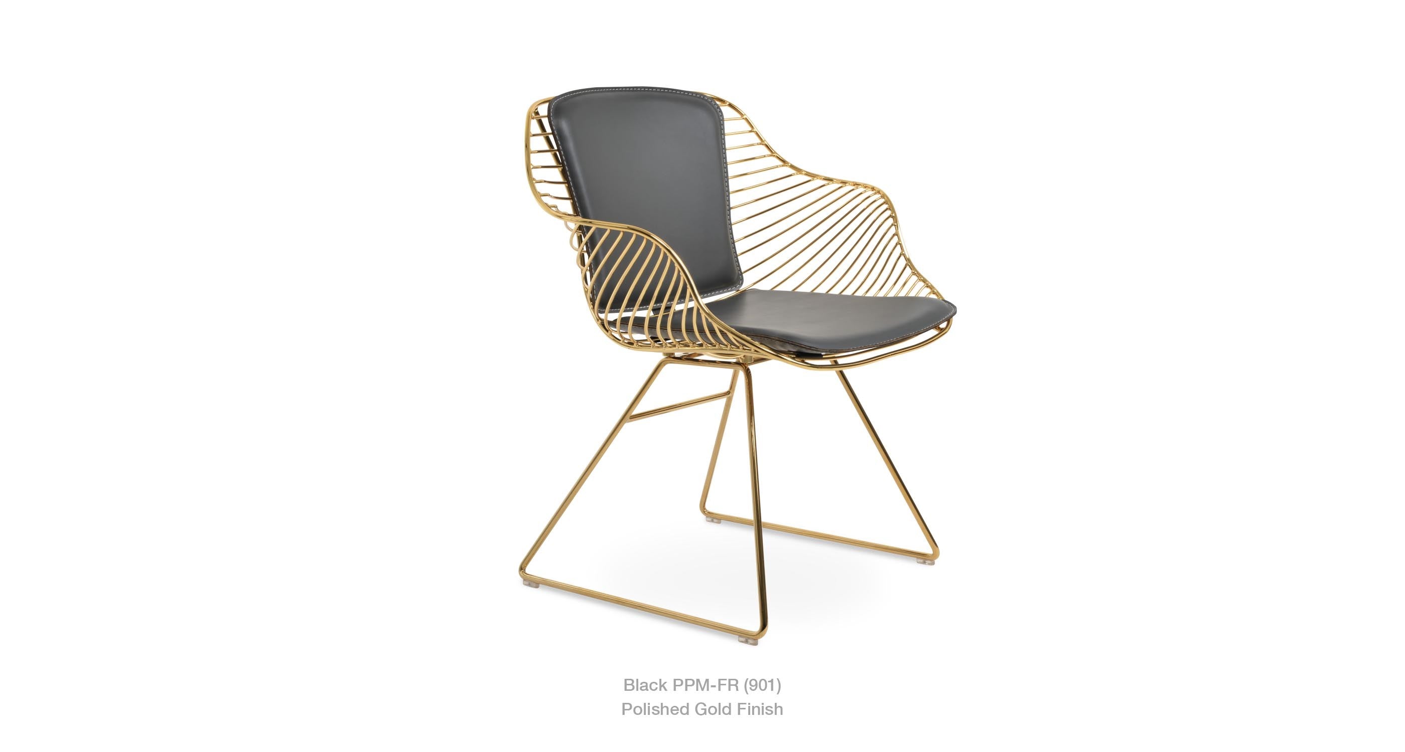 Zebra Wire Chair - comfortable seating for dining and office spaces | Image 1 | InSTYLE Home & Rugs